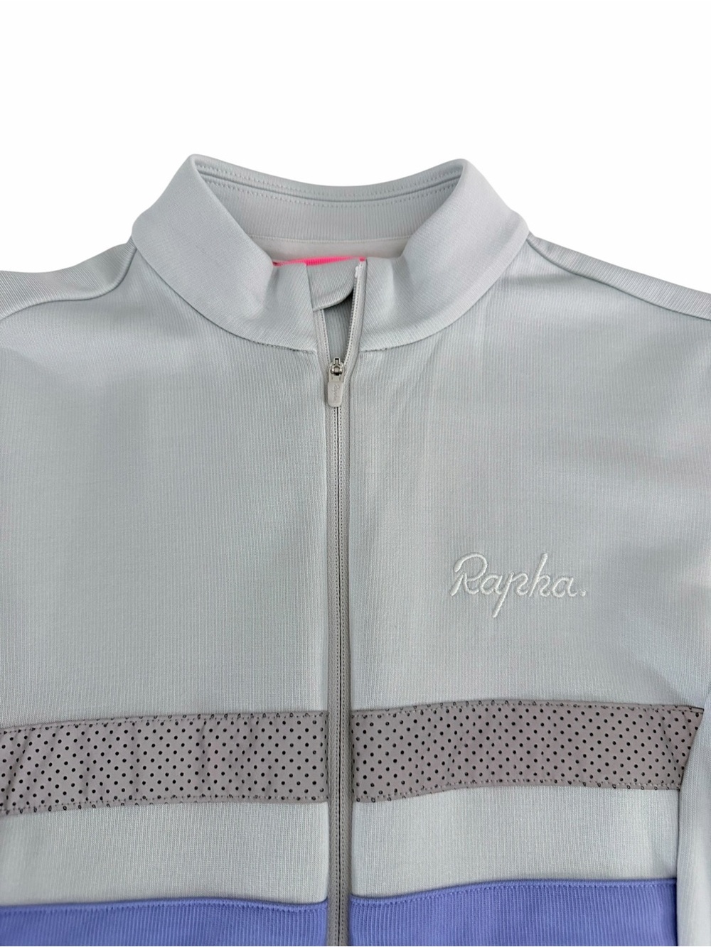 RAPHA Gray Brevet Merino Long Sleeve Cycling Jersey Reflective xs - Picture 6 of 15